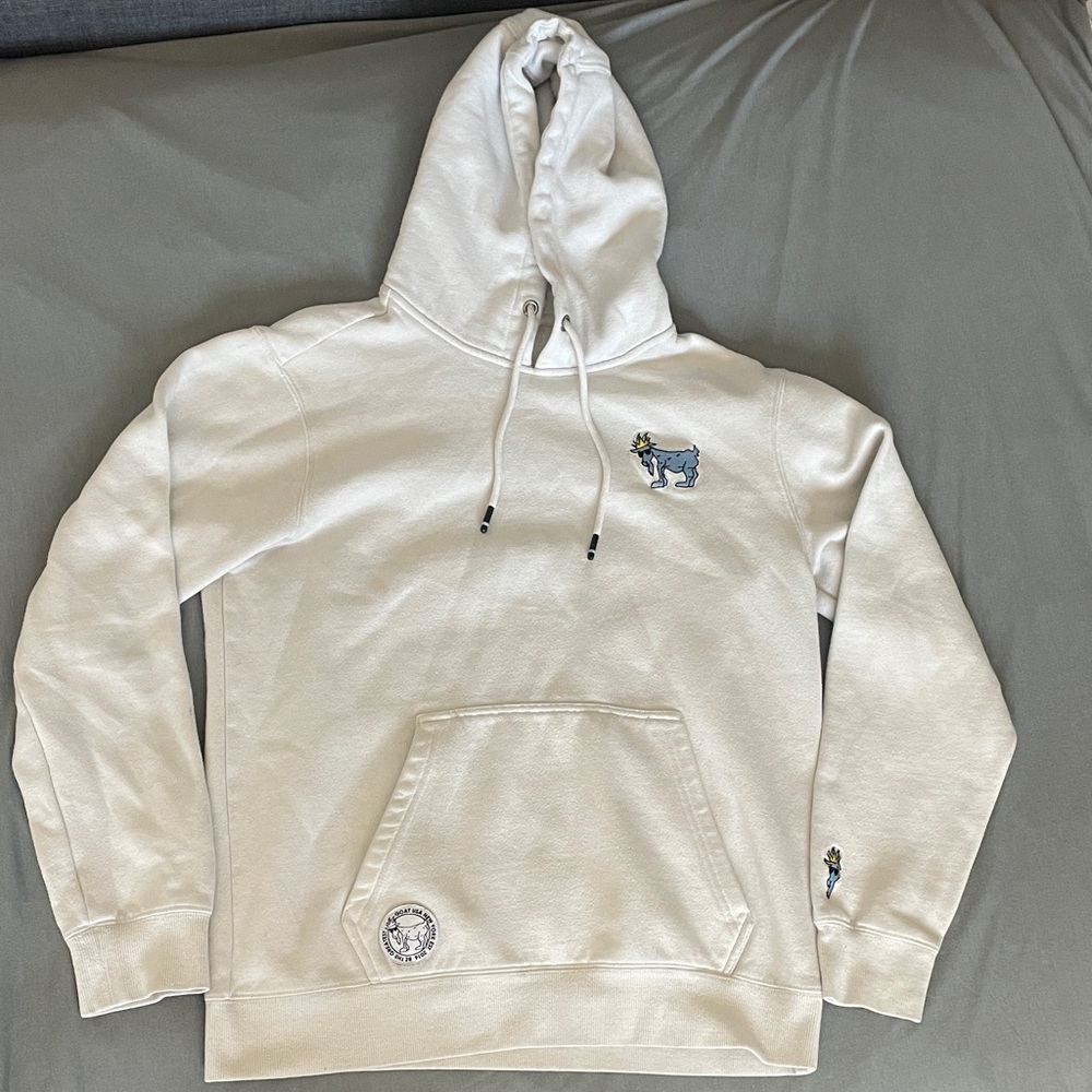 White Goat Hoodie